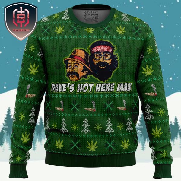 Cheech And Chong Xmas Holiday Gift Ugly Christmas Sweater