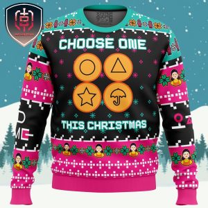 Choose One This Christmas Squid Game Christmas Sweater