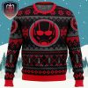 Christmas Anime Ahegao Xmas Holiday Gift Ugly Christmas Sweater