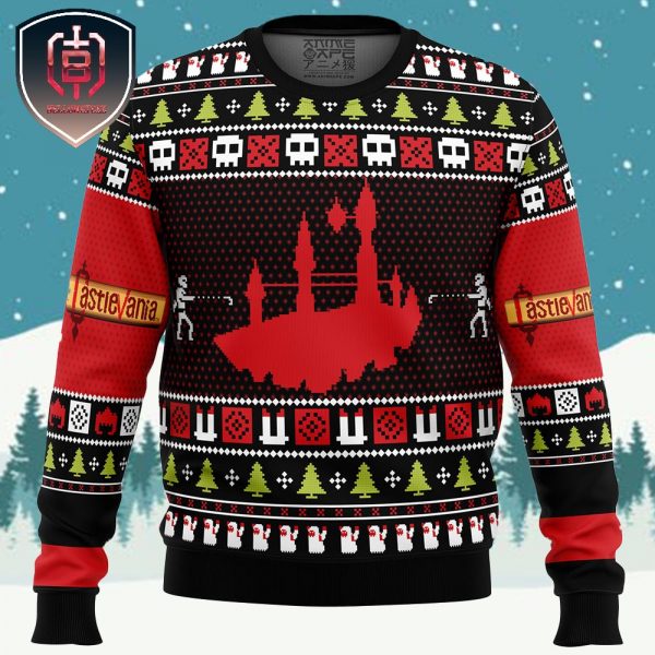 Christmas Castlevania Xmas Holiday Gift Ugly Christmas Sweater