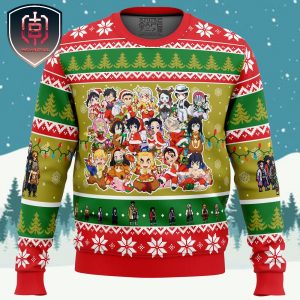 Christmas Demon Slayer Squad Demon Slayer Xmas Holiday Gift Ugly Christmas Sweater