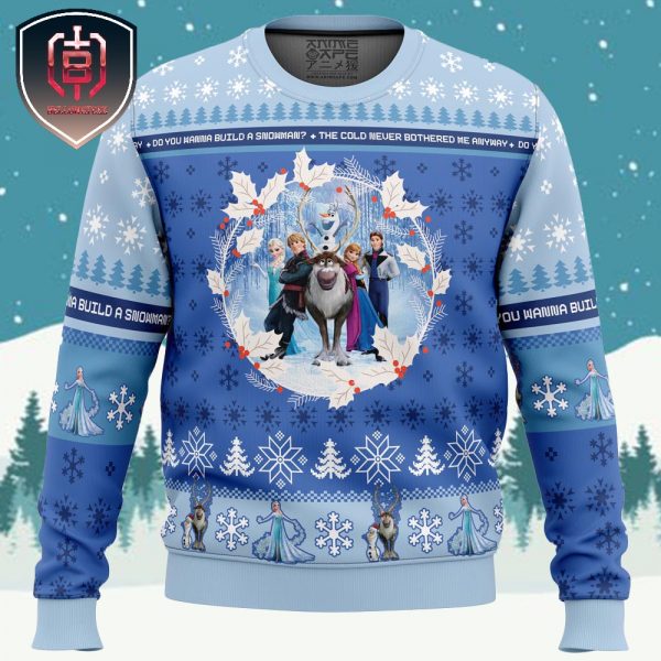 Christmas Frozen Disney Xmas Holiday Gift Ugly Christmas Sweater