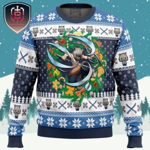 Christmas Hashibira Inosuke Demon Slayer Xmas Holiday Gift Ugly Christmas Sweater