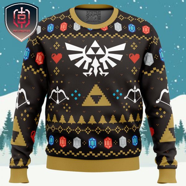 Christmas Hero Zelda Xmas Holiday Gift Ugly Christmas Sweater