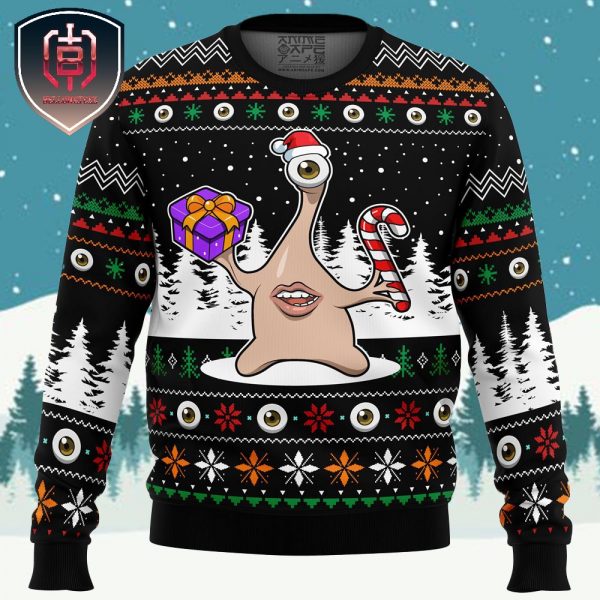 Christmas Migi Parasyte Xmas Holiday Gift Ugly Christmas Sweater