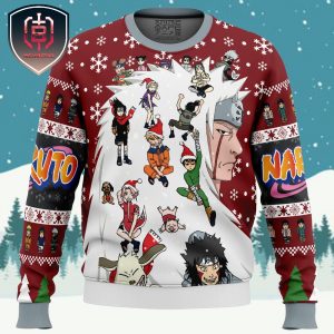 Christmas Naruto Characters Naruto Xmas Holiday Gift Ugly Christmas Sweater