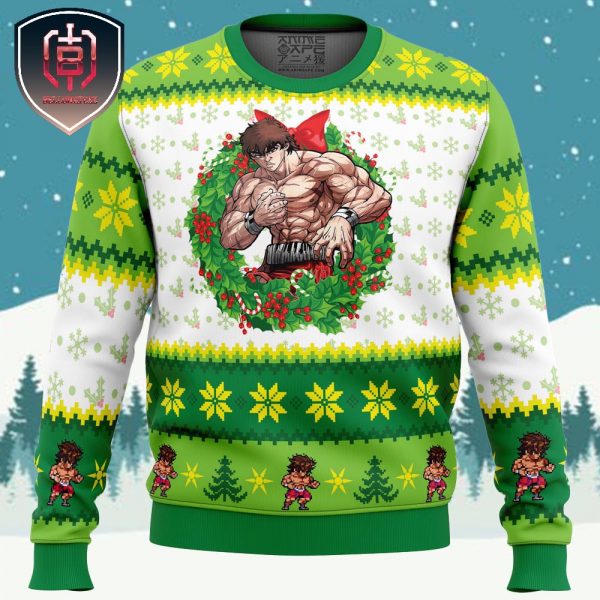 Christmas Season Baki Xmas Holiday Gift Ugly Christmas Sweater