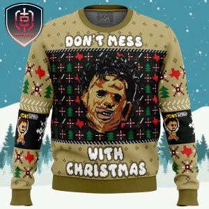 Christmas in Texas Leatherface Xmas Holiday Gift Ugly Christmas Sweater