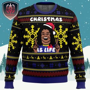 Christmas is Life Dani Rojas Xmas Holiday Gift Ugly Christmas Sweater