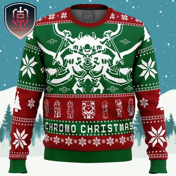 Chrono Trigger Chrono Christmas Xmas Holiday Gift Ugly Christmas Sweater