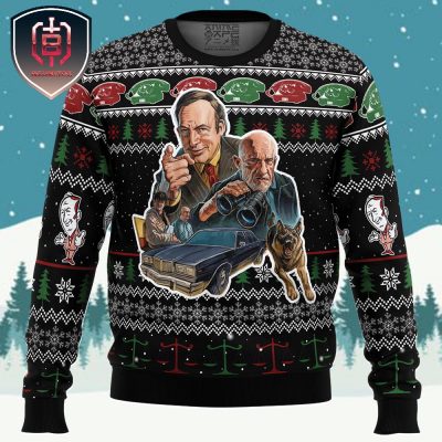 Classic Better Call Saul Xmas Holiday Gift Ugly Christmas Sweater